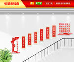 以人民为中心文化墙