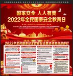全民国家安全教育日宣传栏