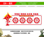 党史学习教育文化墙