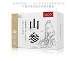 山参人参西洋参中草药材药粉包装