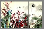 国画梅花