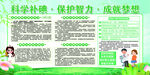 全国碘缺乏病宣传日展板