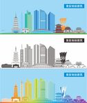 淮安地标建筑剪影