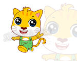 可爱小猫绿能版