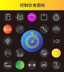控制饮食图标