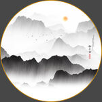 新中式山水