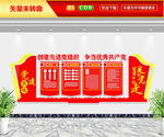 创先进基层党组织文化墙
