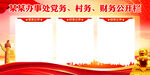 三务公开栏