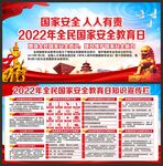 国家安全教育日展板