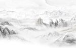 石纹 新款山水背景 tif分层