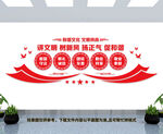 文明城市文化墙