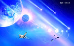 奇幻星空背景墙