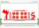 四个意识文化墙 
