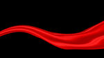 大气红绸带透明通道无限循环