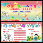 疫情返校展板图片