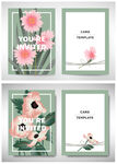 花卉插画海报