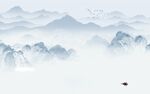 爆款意境客厅山水 TIF分层