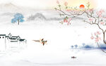 意境 爆款现代山水 tif分层