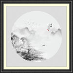 意境山水画