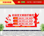 社会主义核心价值观文化墙