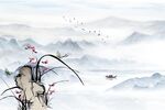 新中式背景墙