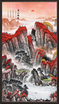 玄关山水画