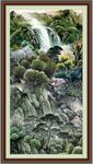 巨幅山水画