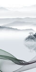 高清 玄关风景山水 TIF分层