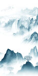 意境现代山水玄关 TIF分层