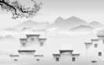 新上架高端灰色山水 TiF分层