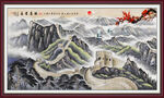 长城山水画