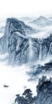 最新 山水意境玄关 tif分层