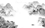 简约 风景高档山水 tif分层