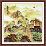 万里长城山水