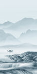中式 山水玄关新画 TIF分层