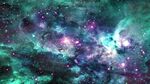 梦幻美丽太空星云环状宇宙视频