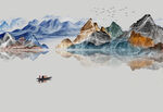 山水 