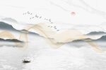 水墨背景墙