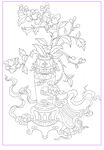 花瓶博古