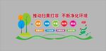 扫黄打非文化墙