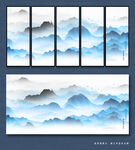 新中式山水画