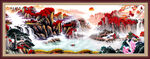 国画山水画