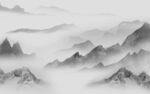 电视灰色客厅山水 TIf分层