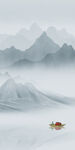 新中式高清玄关画 TIf分层
