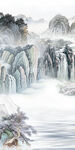 国画 新玄关画背景 TIf分层