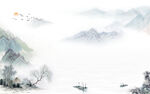中式 最新款山水画 Tif分层