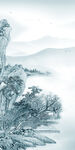蓝色简约现代玄关 TiF分层
