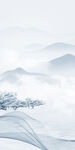中国风玄关风景框画 TiF分层