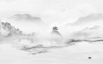 爆款现代风景山水 Tif分层