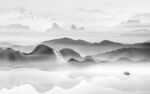 客厅 高档现代山水 Tif分层